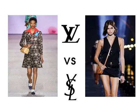 saint laurent vs louis vuitton|louis vuitton vs ysl clothing.